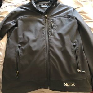 Black Marmot zip jacket size S